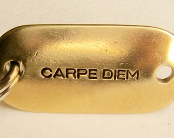 Carpe Diem Key Ring