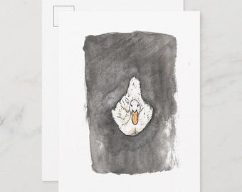 duck postcard