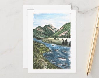 LOT DE 3 cartes postales nature