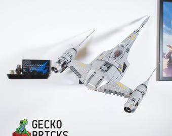 Verstelbare muurbevestiging voor LEGO UCS N-1 Starfighter - 75442