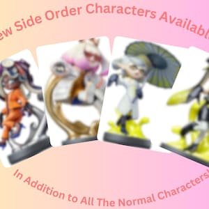 Cartas NFC de paródia de Splatoon personalizadas!!!! Qualquer personagem, de qualquer série, está disponível AGORA!!!! Várias opções para todos os preços!