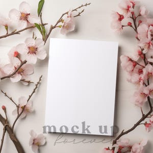 5x7 Valentinstag Einladung Mockup mit PSD, Smart Objekt, Kokette Menü Mockup, realistische Postkarte, einfache Photoshop Grußkarte