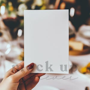 5x7 Sommer Hochzeitseinladung Mockup mit PSD, Smart Objekt, Zitrus Zitrone Menü Mockup, realistische Postkarte, einfache Photoshop Grußkarte
