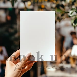 5x7 Sommer Hochzeitseinladung Mockup mit PSD, Smart Objekt, Zitrus Zitrone Menü Mockup, realistische Postkarte, einfache Photoshop Grußkarte