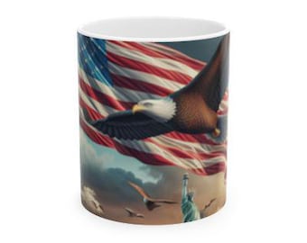 American proud coffee mug