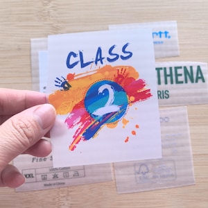 Custom Heat Transfer Patch: Personalized Iron-On Decal for Clothing & Decor