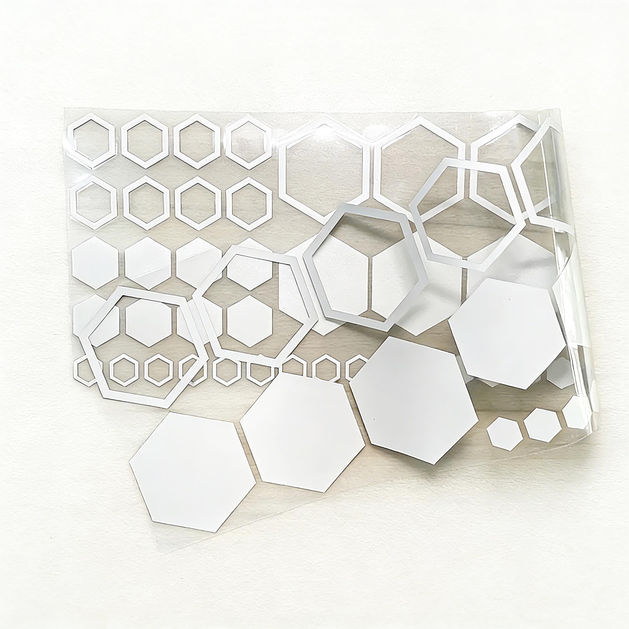 Hexagon Honeycomb Car Decal Set, Geometric Vinyl Wrap Stickers for Body ...