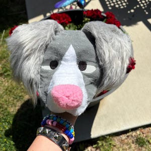 floppy ear dog therian style mask