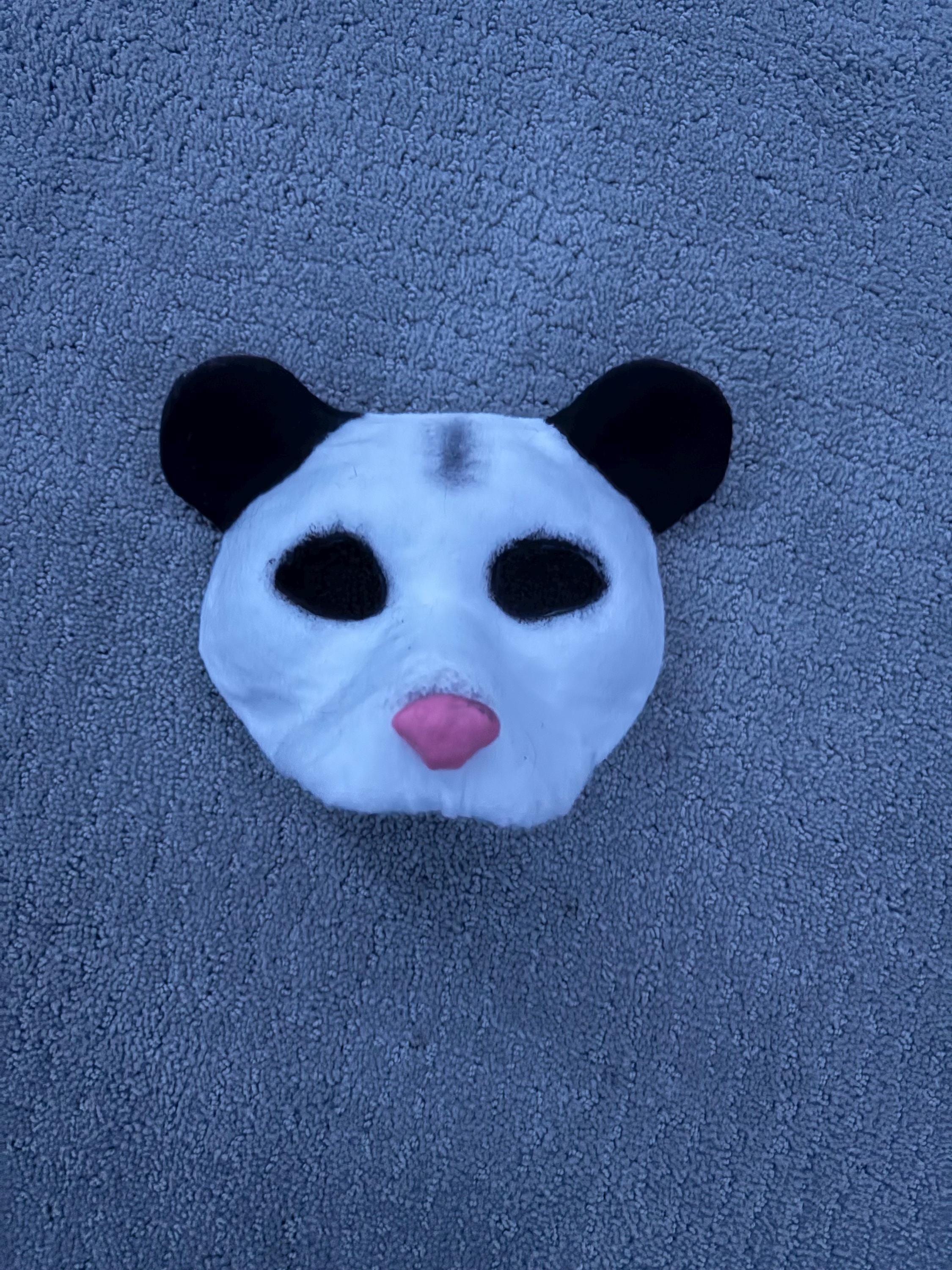 opposum / possum therian style mask