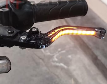 motorcycle turn signal brake and clutch lever