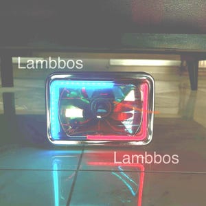Kit phare LED universel pour moto Honda Harley Chopper Cafe racer
