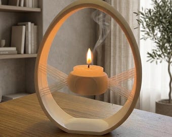 Floating Design Tealight Candle Holder