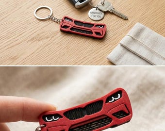 BMW M2-M3 Red Keychain