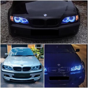 BMW E46 Facelift Angel Eyes New Cotton Led - Etsy