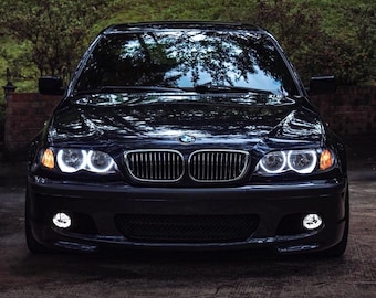BMW E46 Facelift Angel Eyes New cotton led