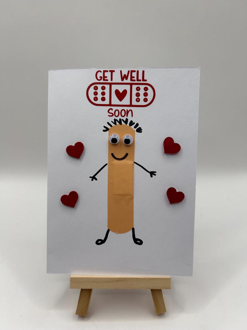 Get Well Soon Card Set – Adorable Handmade 3D Cards to Brighten Their ...