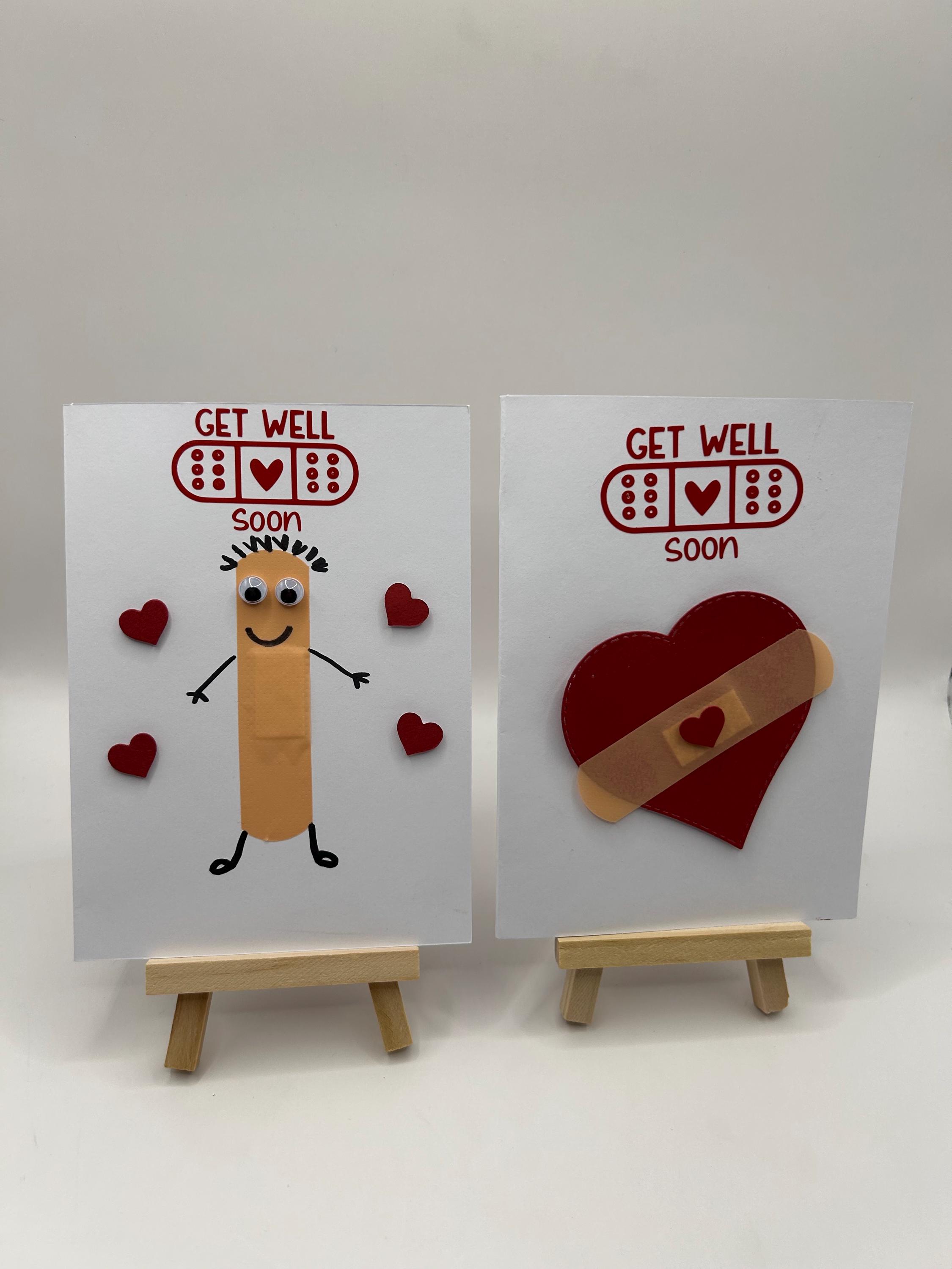 Get Well Soon Card Set – Adorable Handmade 3D Cards to Brighten Their ...