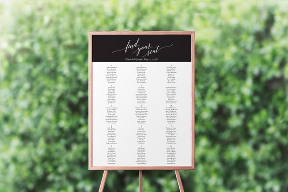 Create Your Own Seating Chart