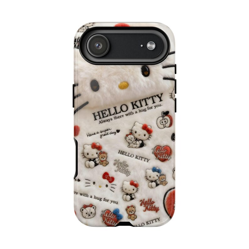 personalized phone case, hello kitty phone case, Hello Kitty Cute Character iPhone Case, Kawaii Cartoon Style, for iPhone 12,13,14,15,16,17 image 13