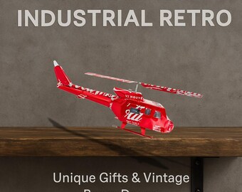 Coca-cola Can Helicopter Model: Upcycled Soda Can Craft, Eco