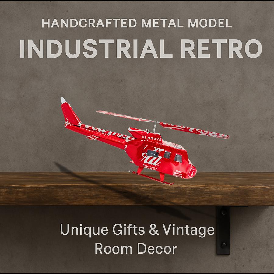 Coca-cola Can Helicopter Model: Upcycled Soda Can Craft, Eco