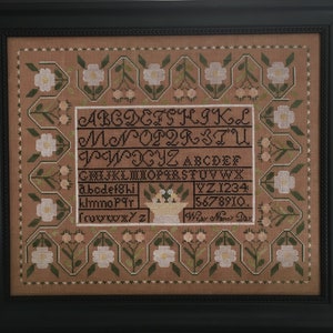 Nancy Day Sampler Cross Stitch Chart