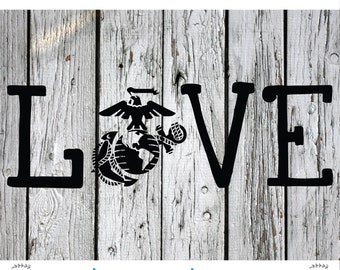 I Love My Marine Etsy