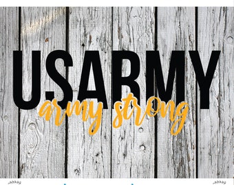 Love Army Svg Etsy