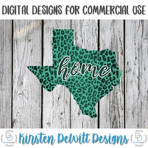 Texas Sublimation png Digital Download, Texas png, Texas leopard PNG, Leopard Print Home State png file, Texas