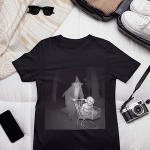 Funny Wizard Shirt – Hilarious Gandalf Meme Tee | Fantasy Humor Shirt for Nerds & Hobbitcore Fans