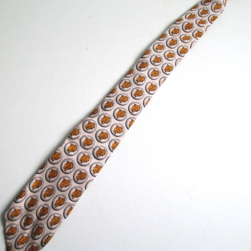 mens gold skinny tie