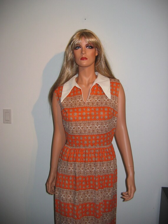 1970's Groovy Love Child Sun Dress.  Hippie.  Boh… - image 1