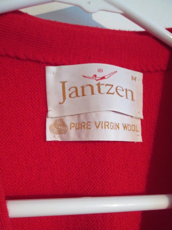 Jantzen Golf Cardigan Sweater.  Vintage 1960.  Si… - image 2
