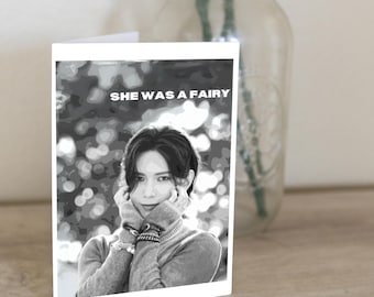 Yeosang Birthday Card: ATEEZ Greeting Card 5"x7", Atiny Gift