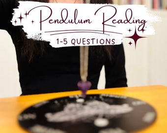 Pendulum Reading (1-5 Questions)