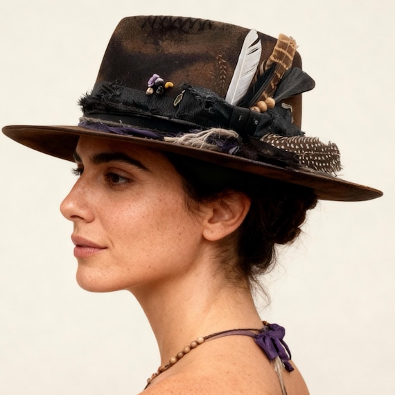 Rare Vintage Custom Hat – the Artisan Vintage Felt Hat 