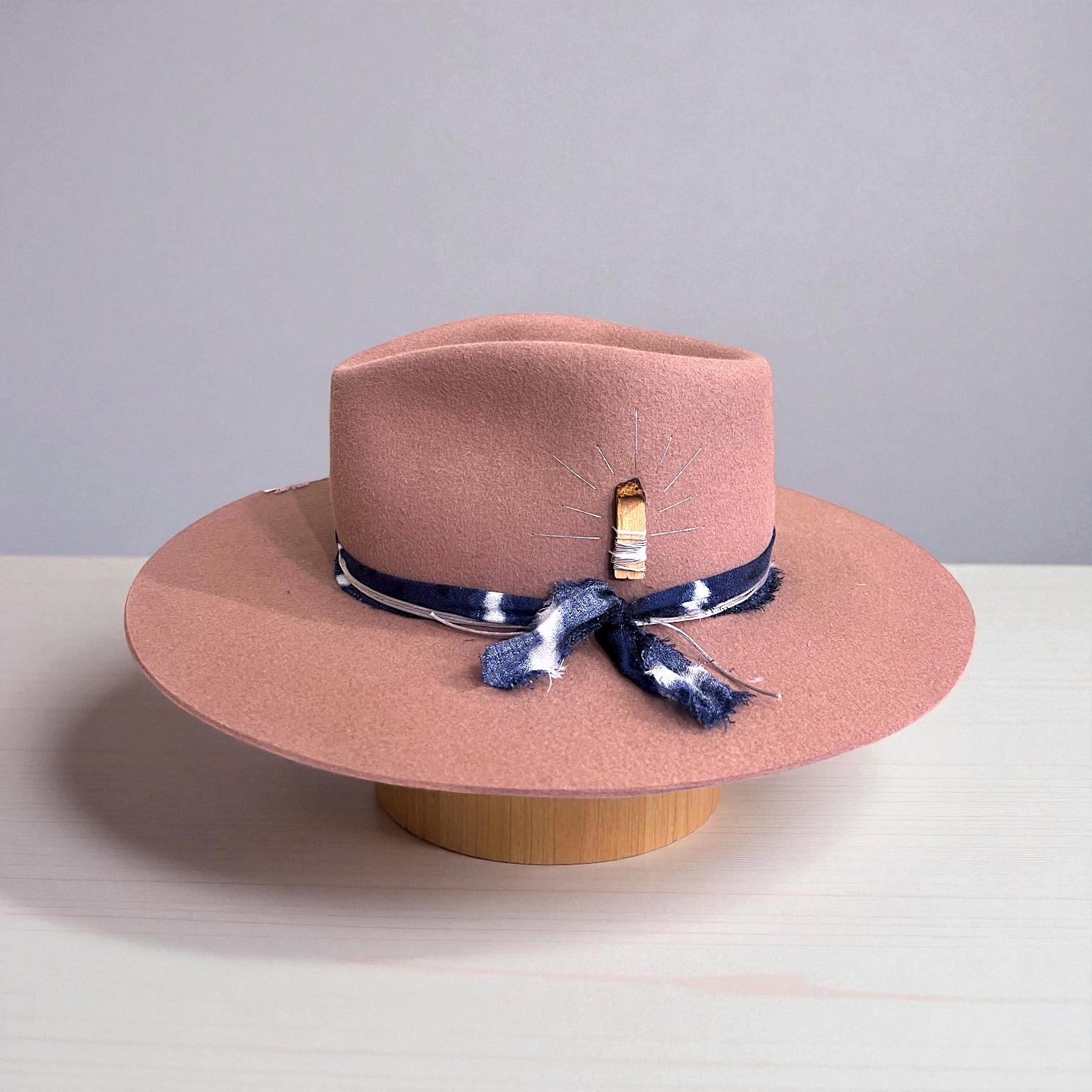 Style Vintage Feutre Noir Souple Fedora Chapeau L 58cm BNWT / Neuf 100% Wool