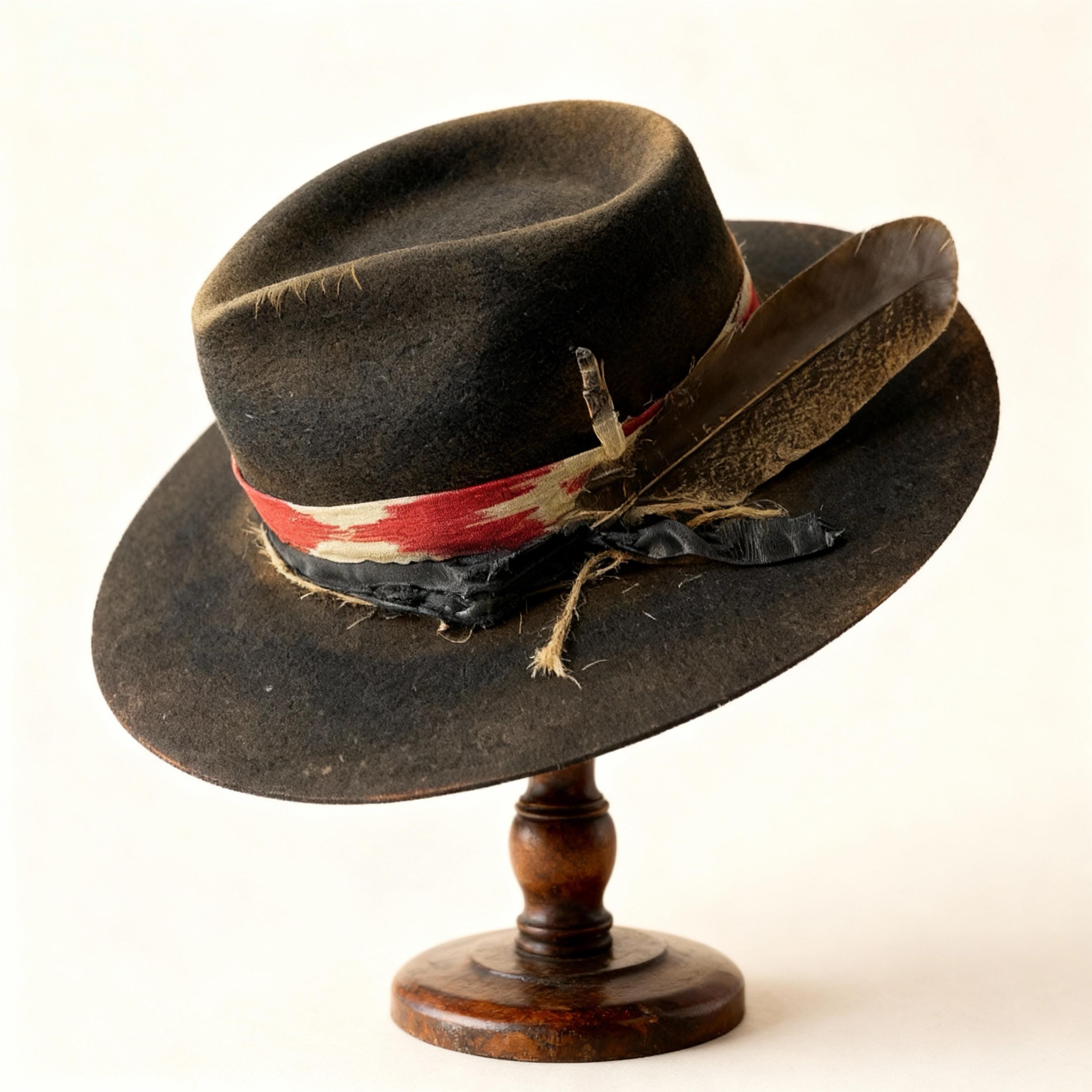 Host Pick Boho Wool Fedora Brown Suffolk Fedora Wool Hat for Women | Wool Felt |Brimmed  main image 4