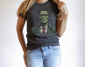 Camiseta de Frankenstein / Francamente, es complicado / Camiseta de terror gótico