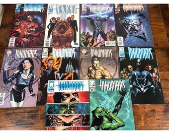 Marvel Knights Inhumans Comic Lot Jenkins Jae Lee Issues