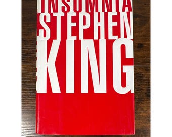 Insomnia Stephen King 1994 First Edition First Printing Hardcover Viking Derry