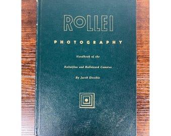 Rollei Fotografie Jacob Deschin 1952 Erste Ausgabe Rolleiflex Rolleicord Buch