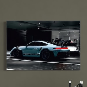Supercar Neon Wall Art – LED Car Sign for Garage & Man Cave – Sports Car Light Poster – Unique Gift for Car Enthusiasts.