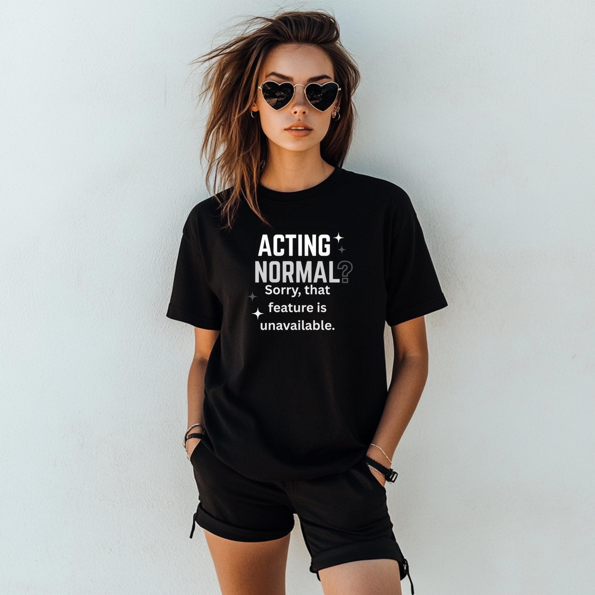 Sarcastic Robot T-shirt: Funny Graphic Tee for Introverts - Etsy, image size:2000x2000