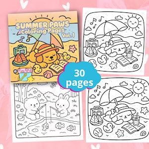 Páginas para colorear de momentos acogedores. Páginas para colorear kawaii. Lindo libro para colorear. Páginas divertidas y relajantes. Alivio del estrés para adultos.