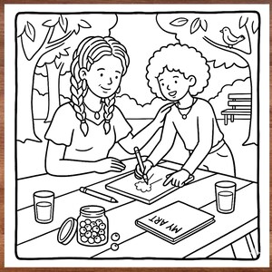 moms love coloring book precious family moments coloring pages loving mothers and children enjoying special memories cozy home life and joyful adventures relaxing coloring activity bold line art beginner friendly mindfulness coloring experience