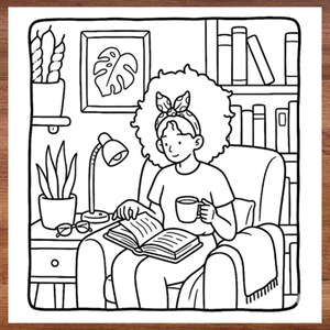 black girls moments coloring book joyful black girl lifestyle coloring pages natural curls braids and protective hairstyles inspiring everyday moments relaxing coloring activity bold line art creative mindfulness and stress relief