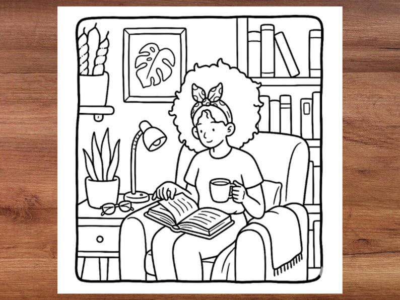 black girls moments coloring book joyful black girl lifestyle coloring pages natural curls braids and protective hairstyles inspiring everyday moments relaxing coloring activity bold line art creative mindfulness and stress relief