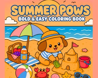 Cozy Moments Coloring Book Cute Kawaii Coloring Pages for Adults Relaxing Stress Relief Coloring Book Printable PDF Bold Easy Coloring Pages