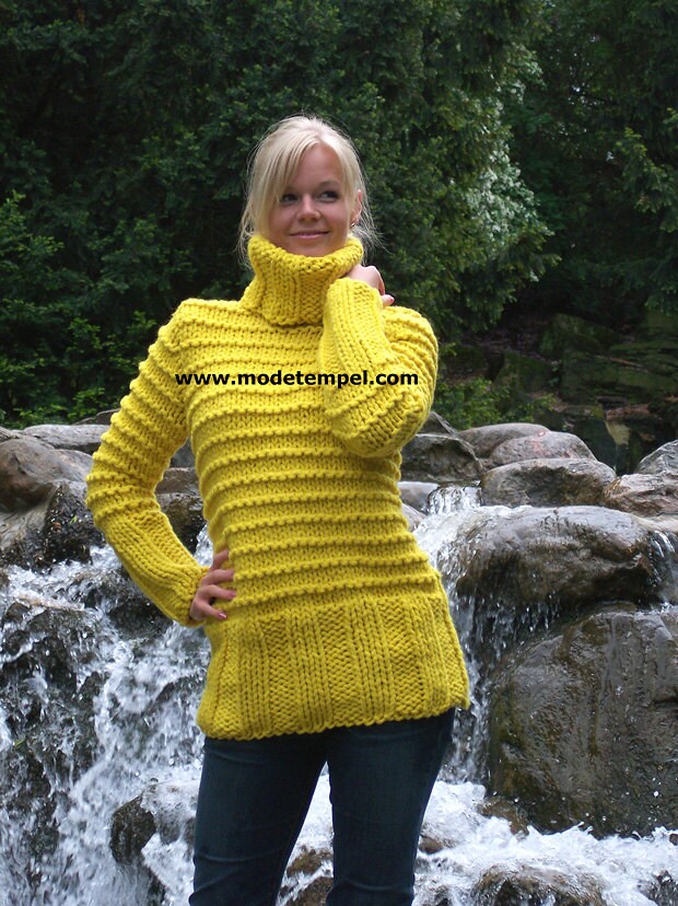 Thick Sweater for Women Hand Knitting FOR ORDER ONLY - Etsy